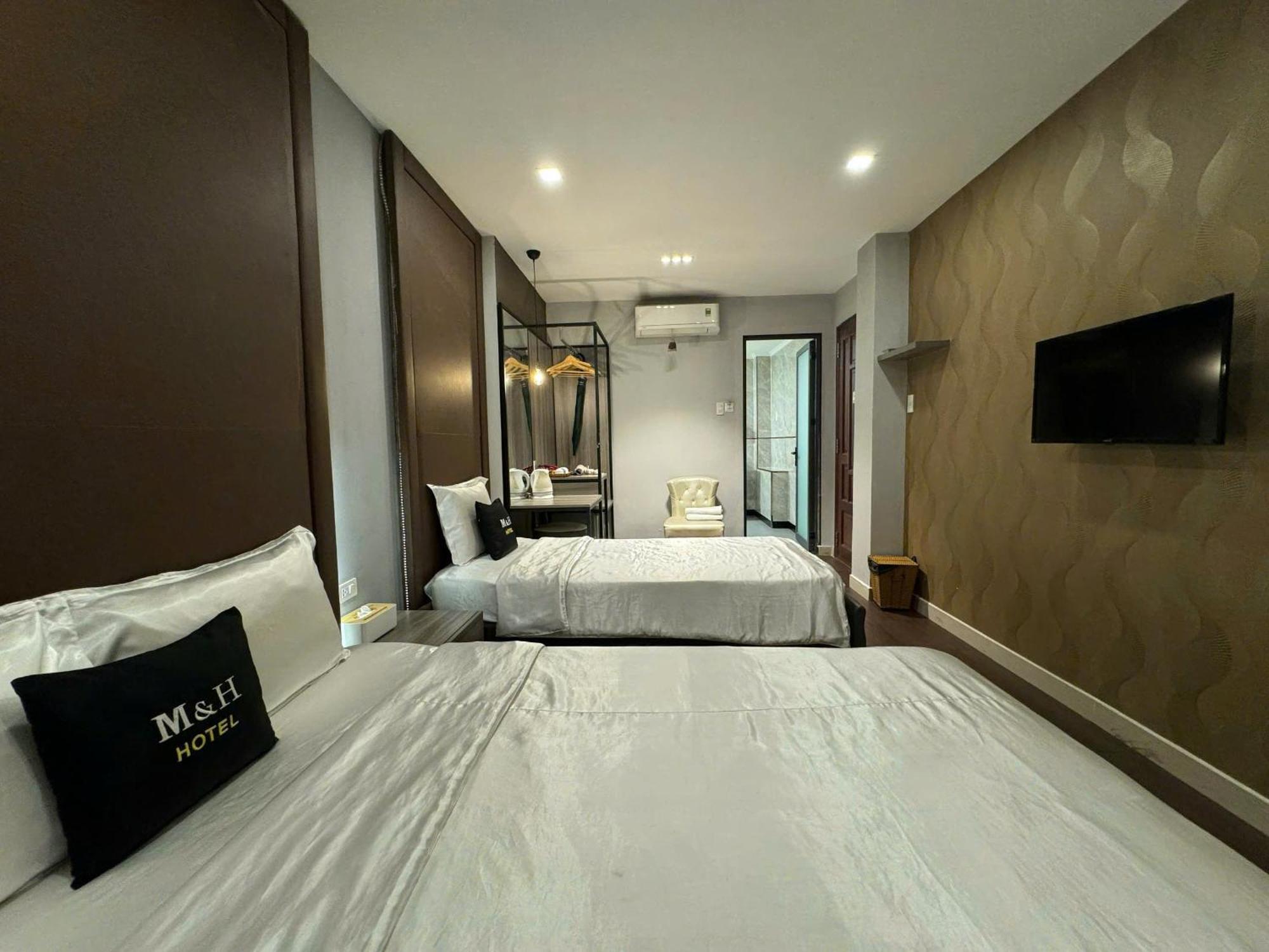 הו צ'י מין סיטי M&H Hotel מראה חיצוני תמונה